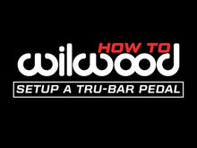 Load and play video in Gallery viewer, Wilwood PEDAL ASSEMBLY,6:1,DUAL,M/C,FORGED PEDAL
