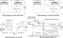 Load image into Gallery viewer, Wilwood 3/4” Compact Remote Flange Mount Master Cylinder Kit
