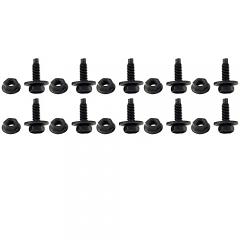 Body Bolt Kit, 50pk, Black, 1 1/8 Long