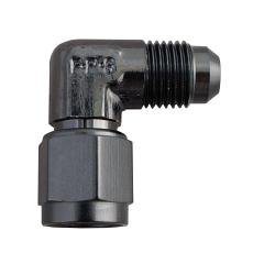 Female - Male 90º Swivel Fitting, -6