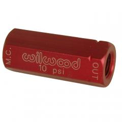 WILWOOD 10 lb. RESIDUAL PRESSURE VALVE (RED)