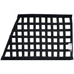 Black Angled Window Net